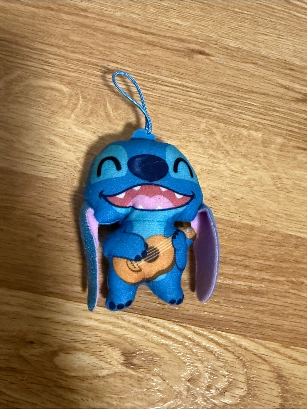 #5 Ukulele Stitch McDonalds Disney Lilo and Stitch plush toy Mini Ornament Doll